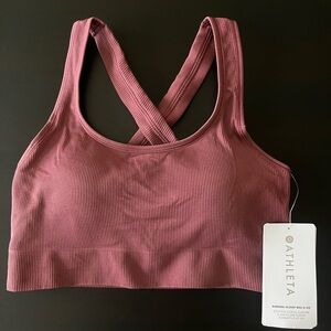 NWT Athleta Aurora Scoop Sports Bra—Medium